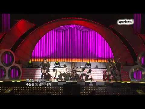 111024 Brown Eyed Girls - Abracadabra Live @ 2012 Yeosu World Expo Concert