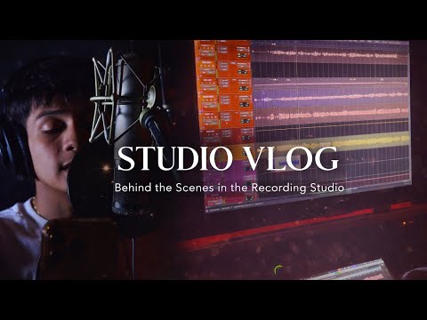 STUDIO VLOG 🎙️ | Recording My New Songs (BTS)