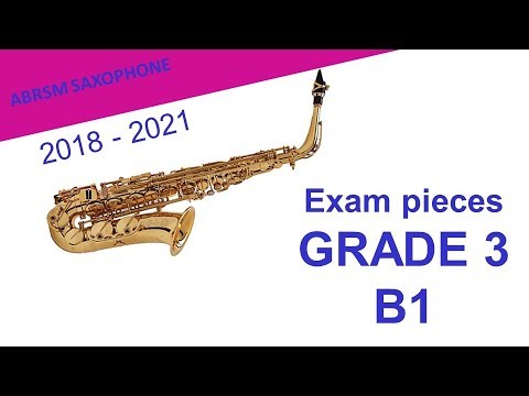 Saxphone ABRSM Grade 3 2018-2021, B1: Paul Harris’s Foxtrot