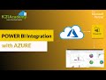 Power BI Integration With Azure Power BI Tutorial 2025 Power BI For Beginners K21Academy