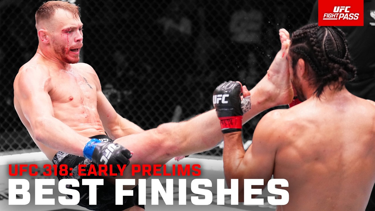 UFC 318 Early Prelims: Best Finishes