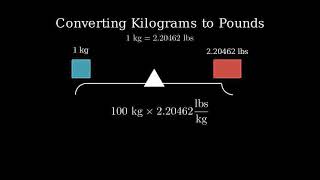How to Convert 20 Kilograms to Pounds (20kg to lbs)
