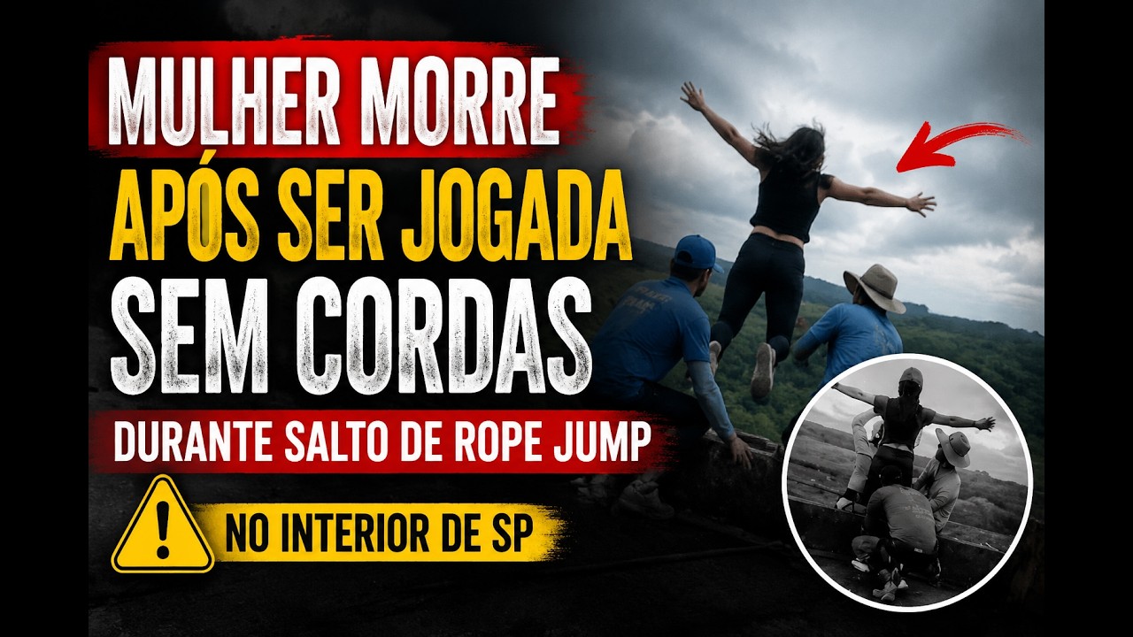 Bate Papo Semanal - Jovem morreu após ser lançada sem o equipamento de segurança