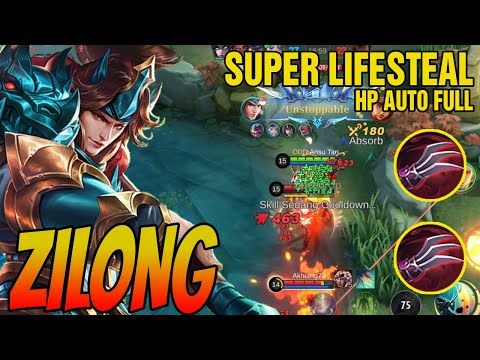Zilong One HIt Build Full Damage - Zilong Best Build 2022 - Build Zilong Tersakit 2022 ~ MLBB