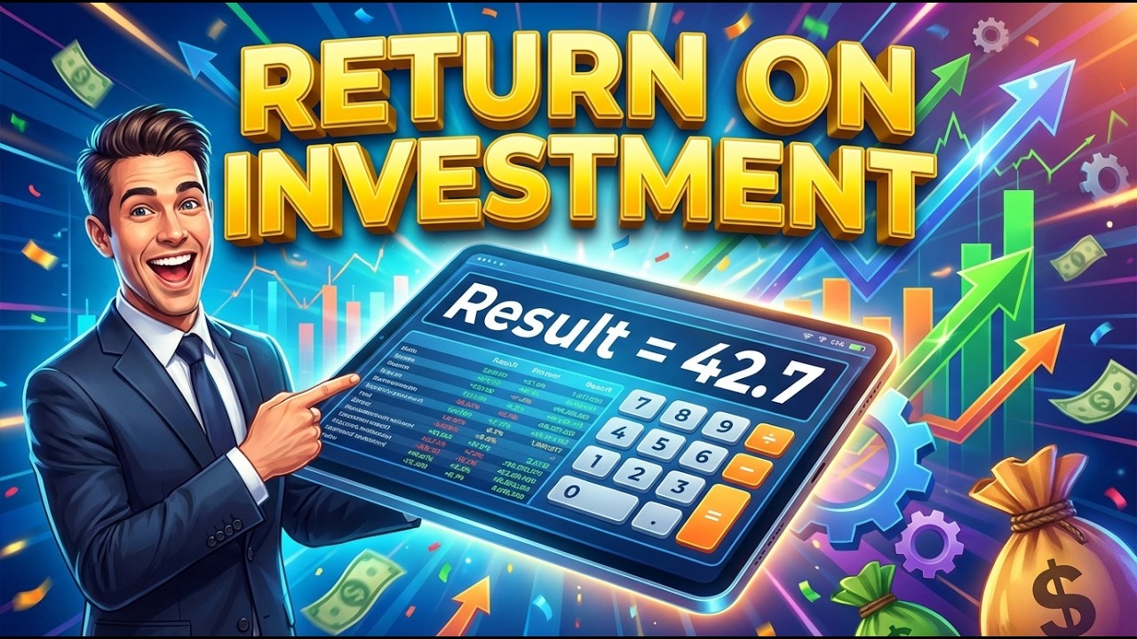 Return On Investment Interactive Calculator