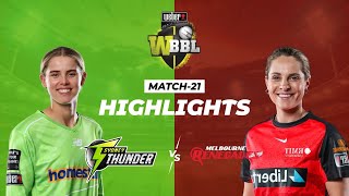 Sydney Thunder Women VS Melbourne Renegades Women