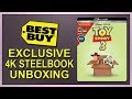 Toy Story 3 Best Buy Exclusive 4K 2D Blu Ray SteelBook Unboxing