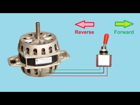 Motor Reverse Forward Control Circuit Switch / Reversing single phase motor