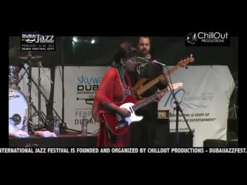 Deborah Coleman Live at the 10th Dubai Int'l Jazz Festival 2012 (Jazz Garden)
