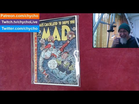 Reading Comics: Mad #2, 1952, EC, Kurtzman, Davis, Feldstein, Severin, Elder, Wally Wood [ASMR] Video