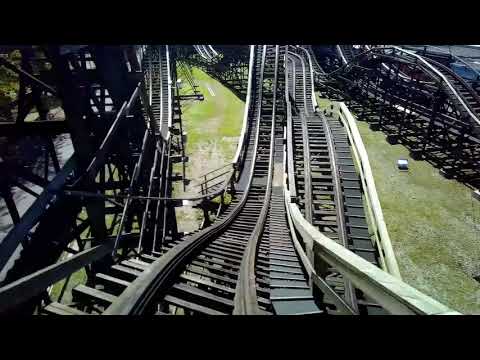 Coaster at PNE Playland Front Row POV