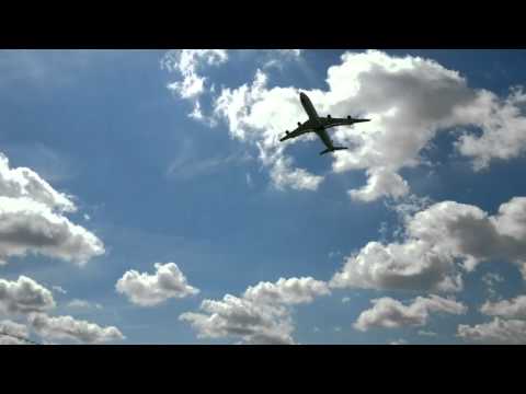 German Air Force A340 16+01 Konrad Adenauer Take off from Lahr EDTL