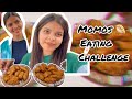 Momos eating challenge || paneer Momos || challenge video
