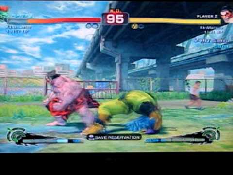 Sonia Martinez (E.Honda) VS. Kibblewhite(Blanka) Ranked match
