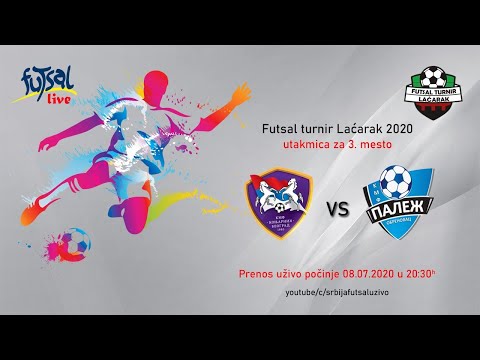 Futsal turnir Laćarak 2020 ⚽ Kmf Konjarnik - Kmf Palež (utakmica za 3. mesto)