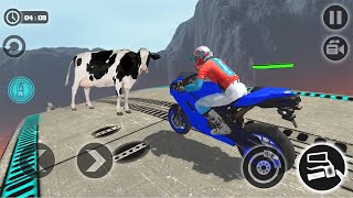 Impossible Motor Bike Tracks 3d - Motor Bike Game - Android Gameplay