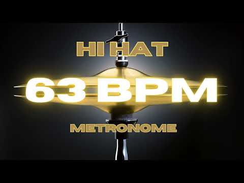 63 BPM - Hi Hat Metronome