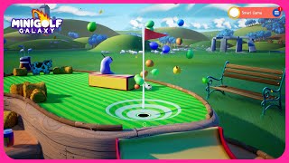 Minigolf Galaxy Gameplay | Early Access (Steam F2P)