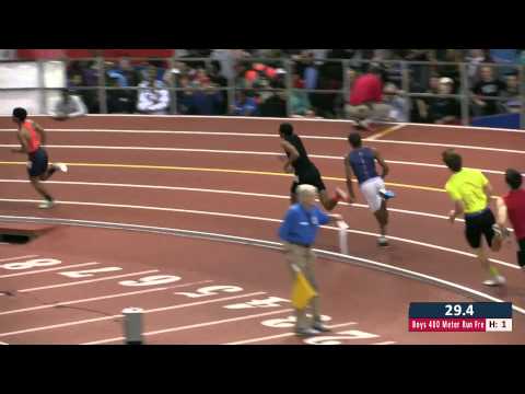 Boys 400m Freshman Section 1 - New Balance Nationals Indoor 2014