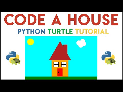 Python Turtle - Code a House Tutorial