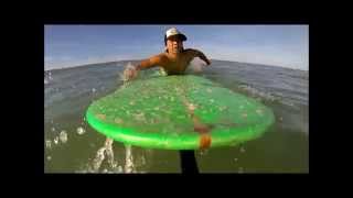 Summer 2014 White Plains Beach Longboarding