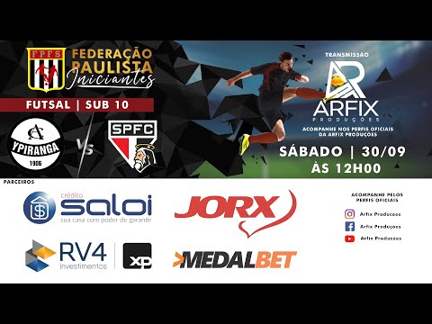 YPIRANGA x SÃO PAULO - FUTSAL | SUB 10