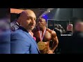 MR OLYMPIA 2020 WINNER BIG RAMY BACK STAGE PHIL HEATH VS BIG RAMY BODYBUILDING COMPETITION