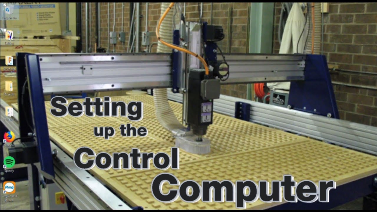 ShopBot Control Computer Setup - Setting up Control Computer