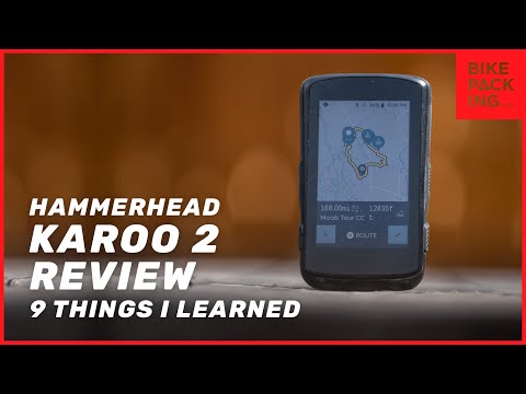 9 Things I Learned - Hammerhead Karoo 2 Review