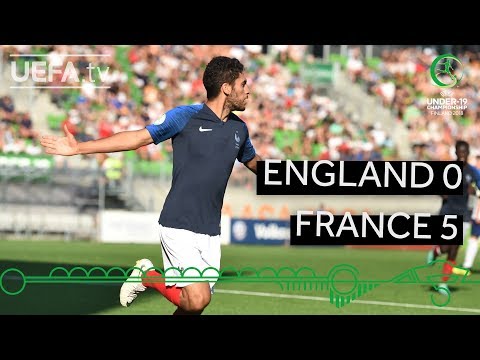 #U19 EURO highlights: England 0-5 France