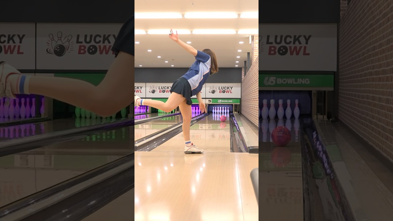 力を抜いて投げる練習  #bowling #shorts #tiktok