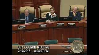 preview picture of video 'The City of Vero Beach City Council Meeting - 2/17/2015'