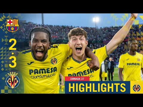 HIGHLIGHTS | FC BARCELONA 2-3 VILLARREAL CF | LALIGA