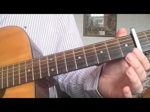 Demonstration of Orkney Open Guitar Tuning - Paul Mcilwaine