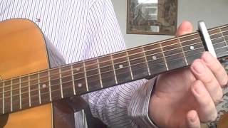 Demonstration of Orkney Open Guitar Tuning - Paul Mcilwaine