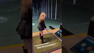 Sabrina Carpenter with her \