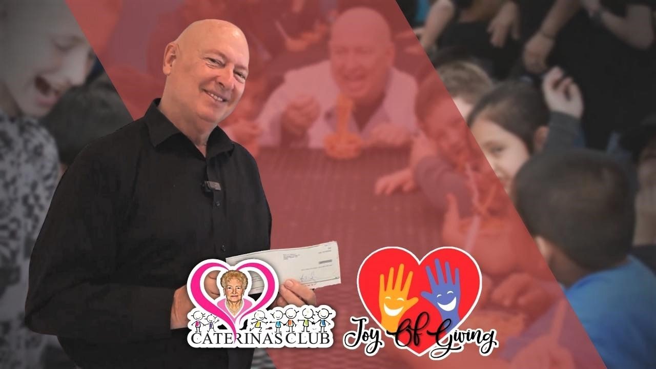 Chef Bruno and The Anaheim White House Restaurant | Caterina's Club | The Joy of Giving