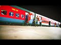 Danapur Railway Station Night Time Pt 1 Express High Speed Arrived In Station Very Dangerous