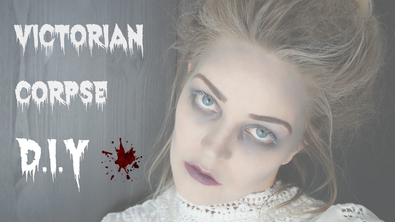 Halloween - Victorian Corpse Hair and Makeup