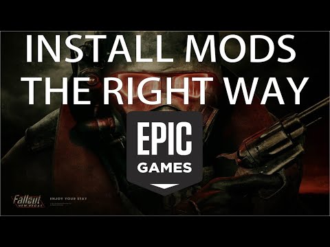 How To Mod Fallout New Vegas Epic Store Version Using NVSE And Mod Organizer 2