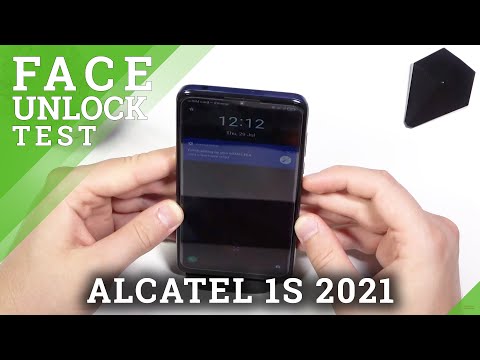 How to Test Face Unlock on ALCATEL 1S (2021) – Check Face ID Option Work