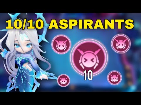 10/10 ASPIRANTS IS EASY USING AURORA MCGG Magic Chess gogo 