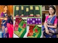 Rachitha Mahalakshmi Sarees Collection Nakshatra Sarees Vijaytv Actress Sarees Silk Sarees