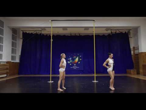Eszter Szlavy & Noemi Marosvolgyi - Women Doubles, European Pole Sport Championship 2016