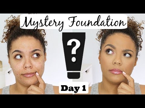 Mystery Foundation Review?! 12 Days of Foundation Day 1 | samantha jane Video