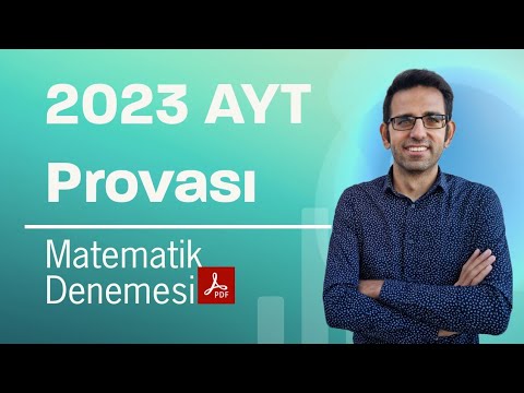 2023 AYT Provası | Deneme ile Sağlam Tekrar