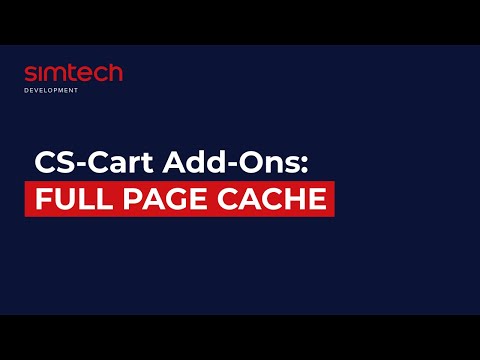 CS-Cart add-ons: Full Page Cache