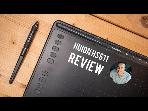 Grafinė planšetė HUION Inspiroy HS611 video