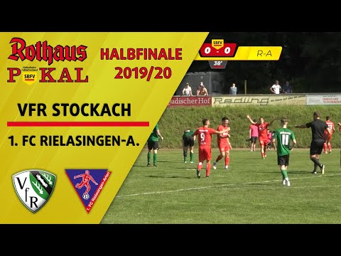 HIGHLIGHTS VfR Stockach - 1. FC Rielasingen-Arlen (Halbfinale im SBFV-Rothaus-Pokal 2019/20)