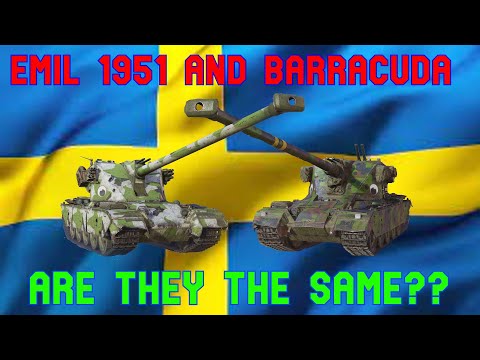 Emil 1951 and Barracuda Are They the Same Tank?? ll World of Tanks Console Modern Armour